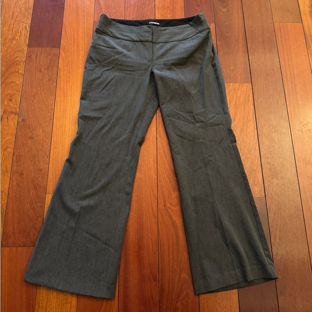 Gray Express Editor Pants